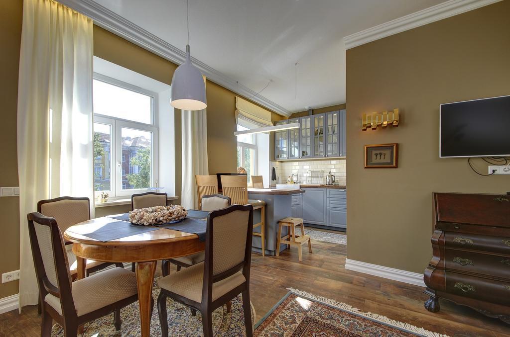 Íbúð German18-3A Luxury Vilnius Apartment *